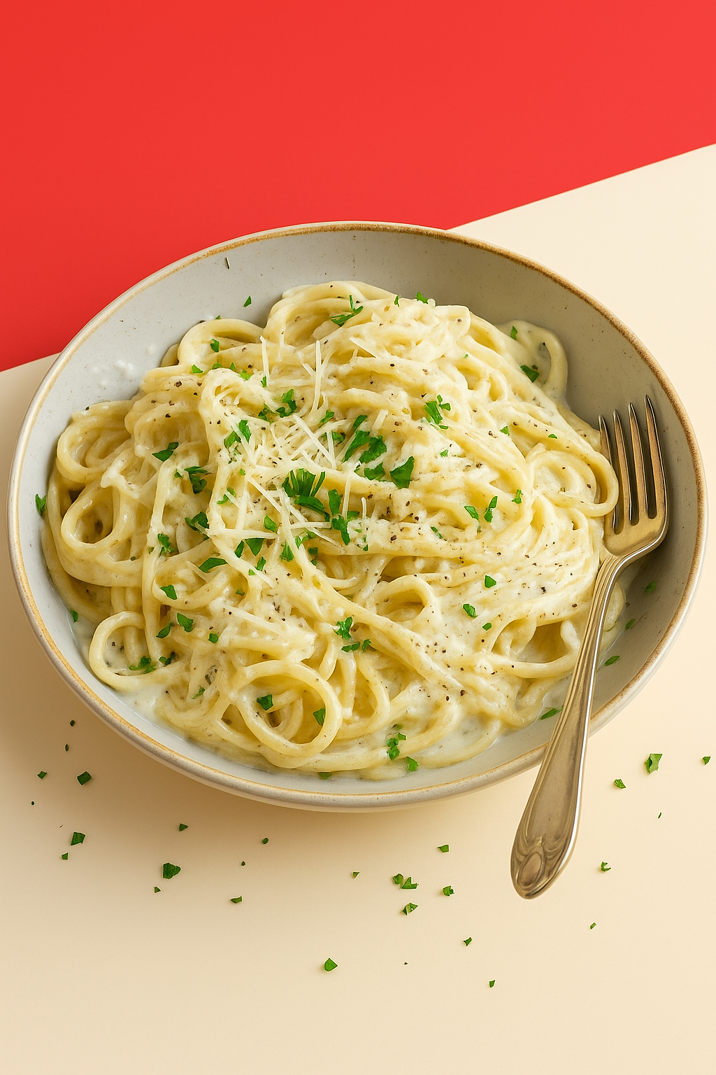 Alfredo Pasta (Non Veg)