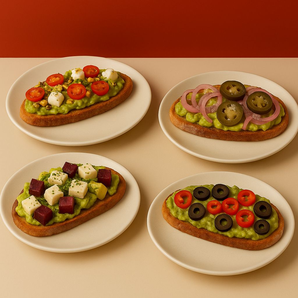 Avocado Sourdough Toasts
