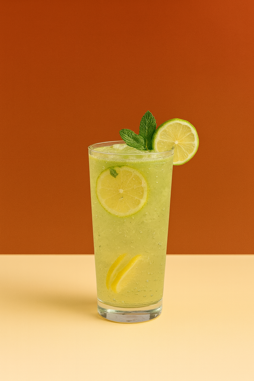 Summer Lemon and Mint Iced Tea